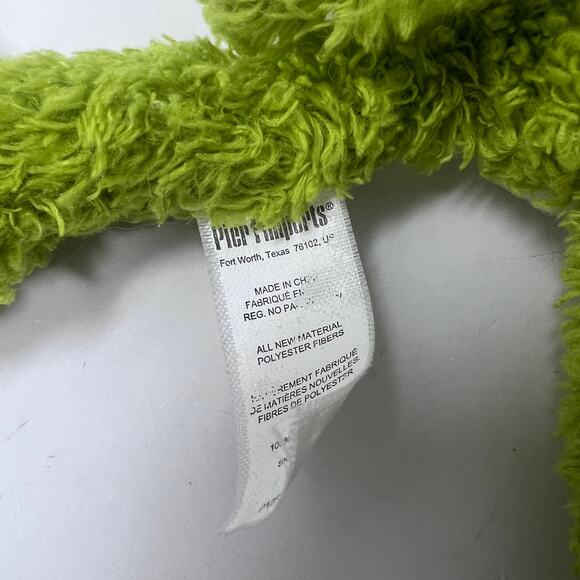 Pier 1 Imports 10" Baby Max Green Monkey Ape Gorilla Plush Small Floppy Lovey - Picture 5 of 6